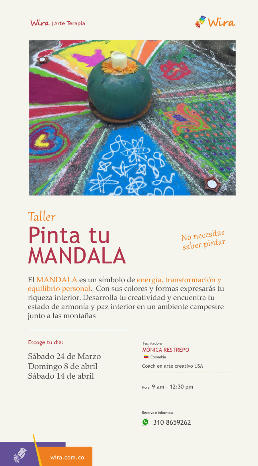 taller arte terapia (healing art) en Bogotá 